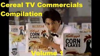 Cereal TV Commercials Compilation Volume 1 With Keanu Reeves Corn Flakes