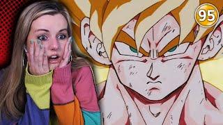 GOKU GOES SUPER SAIYAN! - Dragon Ball Z Episode 95 Reaction