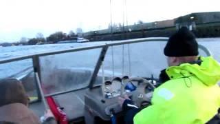 Zander Guiding mit dem Team QUANTUM Specialist auf der Elbe/ Hamburger Hafen