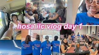 hosa ilc day 1 vlog: dart, airport, kylie skin and etc..