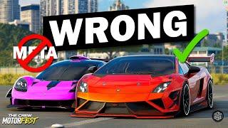 You're Using THE WRONG CARS in Grand Races - The Crew Motorfest