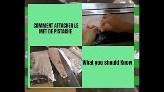 Comment attacher le mets de pistache/how to wrap egussi pudding