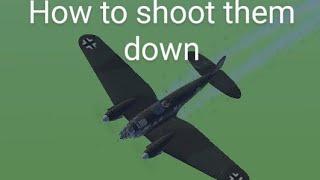 How to shoot down bombers in Sky On Fire 1940 with ease and minimum damage.