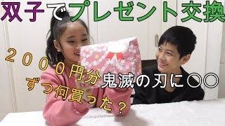 【プレゼント交換】男女の双子のプレゼント交換何を買った？