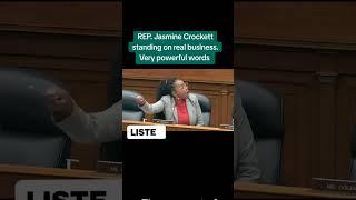 Rep. Jasmine Crockett Schools Privileged White Male Republicans on Oppression | Republican Fragility