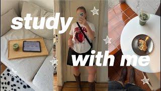 STUDY WITH ME ‍// für Klausuren lernen, sport & real talks // Hanna Marie