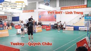 Highlight Tứ Kết 1 - Kols Fbshop Cup | Teekey/ Quỳnh Châu vs TN7 BMT/ Linh Trang