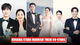 Korean Drama Stars Who Married Their Co-stars !