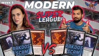 MTG Modern | Rakdos Scam vs Rakdos Scam | Super League | Week 4 | Match 5