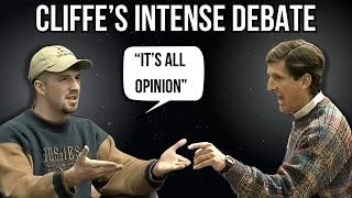 Cliffe’s Most Intense Debate (Calls Out Atheist)