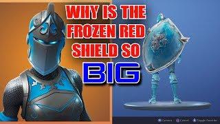 Why Is The Frozen Red Knight Shield So BIG?!  (Buying The "Frozen Legends Bundle")