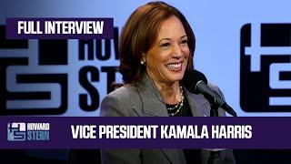 Vice President Kamala Harris on the Howard Stern Show (FULL INTERVIEW)