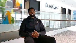 Basketballspieler Prince Ibeh berichtet über seine Augenlaserbehandlung bei EuroEyes