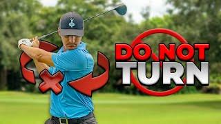 Don't Turn Your Shoulders For A Great Golf Swing