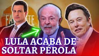 Lula apronta de novo e chama Elon Musk de babaca mas fala errado e passa vergonha