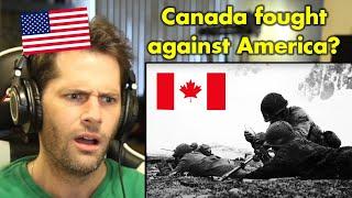 American Reacts to 1943 Battle Between Canada and America