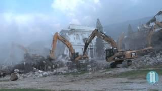 La démolition du palais national