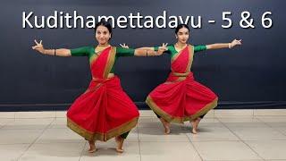 Class 24 - Kudithamettadavu - 5 & 6 | Bharathanatyam || Noopura Nrithyalaya