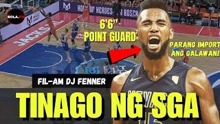 6'6" FIL-AM GUARD DJ FENNER , PARANG IMPORT ANG GALAWAN!