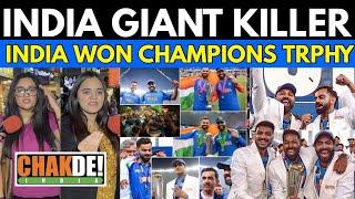 INDIA Win ICC Champions Trophy| RO-KO The Unbeaten Jordi Made india Champions | IND vs NZ Final