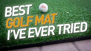 BEST GOLF MAT - Monster Mat Review - Upgrade Mevo Plus, Skytrak & Optishot