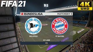 FIFA 21 | Arminia Bielefeld vs FC Bayern Munich - Bundesliga - Full Match & Gameplay [ 4K 60 FPS ]