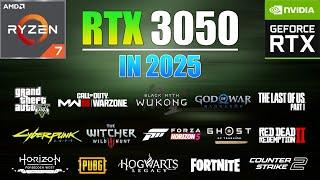 RTX 3050 Laptop in Early 2025 : 15 Games Tested - is 4GB Vram Enough?