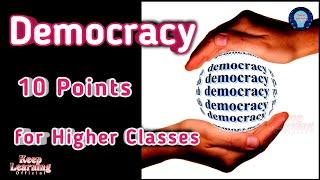 10 Lines on Democracy || What is Democracy #democracy #democracymatters #10lines