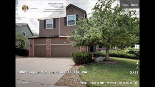 10527 Jaguar Point Lone Tree:  newest listing for THE ANDERSON GROUP - Denver's Top Real Estate