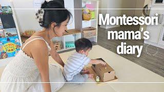 How we Montessori at home | dealing with undesirable behavior, Montessori activity for 1 year olds