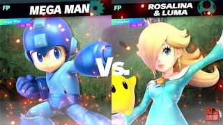 Super Smash Bros Ultimate Amiibo Fights 3pm Poll Mega Man vs Rosalina
