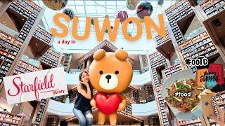 A day in Suwon South Korea: Starfield library, shopping, ootd in shops, vietnamese lunch and coffee