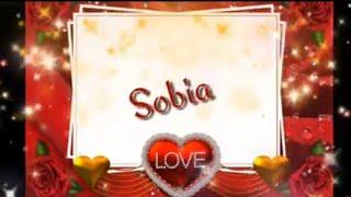 Sobia name status |||@anabiyanoor278