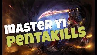 The best Master Yi pentakill montage ever in season 7 2018