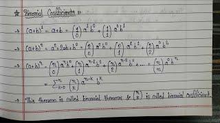 1.3.5 - Binomial Coefficient & Arithmetic Progression & Example - Counting - DM