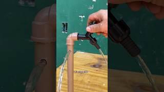 PVC pipe repair trick  #shorts #plumbing #pipepvc #viralshorts #trendingshorts