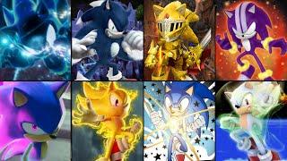 Sonic The Hedgehog All Forms, Transformation & Evolution