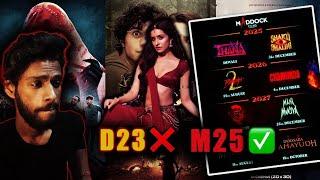 Disney  Maddock 🫡 | Horror Cinematic Universe | Stree 3 | Bhediya 2 and much more : Upcoming 