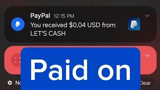 Earn 0.04$ instantly  Live Withdraw via PayPal || CASH MAX App