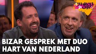 Marcel en Gijs voeren bizar gesprek met Hart van Nederland-presentatoren | MARCEL & GIJS