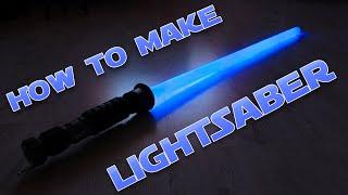 LIGHTSABER - MAKING TUTORIAL Obi-Wan Kenobi lightsaber | Star Wars