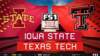 2019 | Iowa State vs Texas Tech | NCAA Football | 10-19-2019