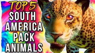 Top 5 SOUTH AMERICA PACK ANIMALS in Planet Zoo!!! || South America Pack Animals Ranked