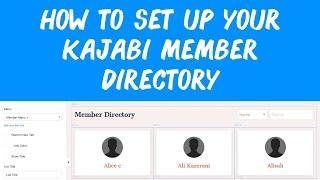 How To Set Up Your Kajabi Member Directory (Travel Lifestyle Course)