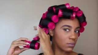 Jumbo Perm Rod Set using Kurlee Belle