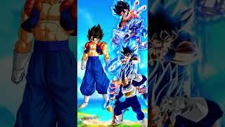 gogito vs goku, gogeta, vegito and Vegeta who is stronger #shorts #dbs