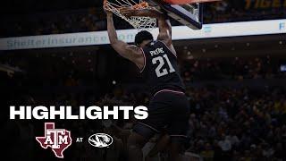 Highlights: A&M 67, Missouri 64