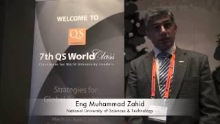 Interview with Eng Muhammad Zahid - National University of Sciences & Technology, Pakistan