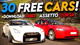 30 *NEW* FREE CAR MODS FOR ASSETTO CORSA! +  DOWNLOAD LINKS! FOR NOVEMBER 2023