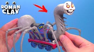 Thomas.exe SPIDER with Clay | Cursed Thomas the Train Engine.exe
